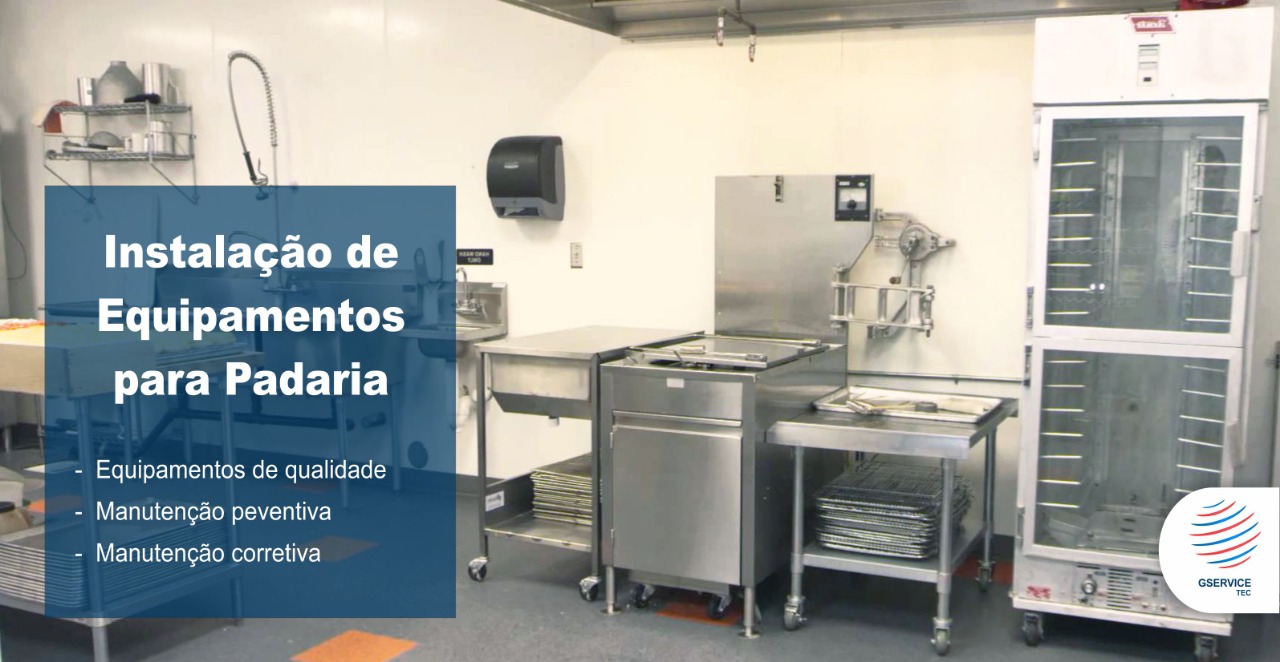 Instalação de Equipamentos para Padaria